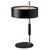 Satin Gold and Black Table Lamp by Ostuni e Forti for Oluce For Sale - Image 10 of 11