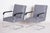 1930s Grey Tubular Lounge Chairs by Anton Lorenz, 1930s, Set of 2 For Sale - Image 5 of 9