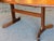 Brown European Mid Century Modern Extending Oval Teak Dining Table W/ Butterfly Leaf & Whale Fin Pedestal Base by G-Plan Furniture, Uk c.1960 For Sale - Image 8 of 14