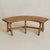 Mid 20th Century French Round Dining Table with Four Curved Benches, 1950s For Sale - Image 5 of 9