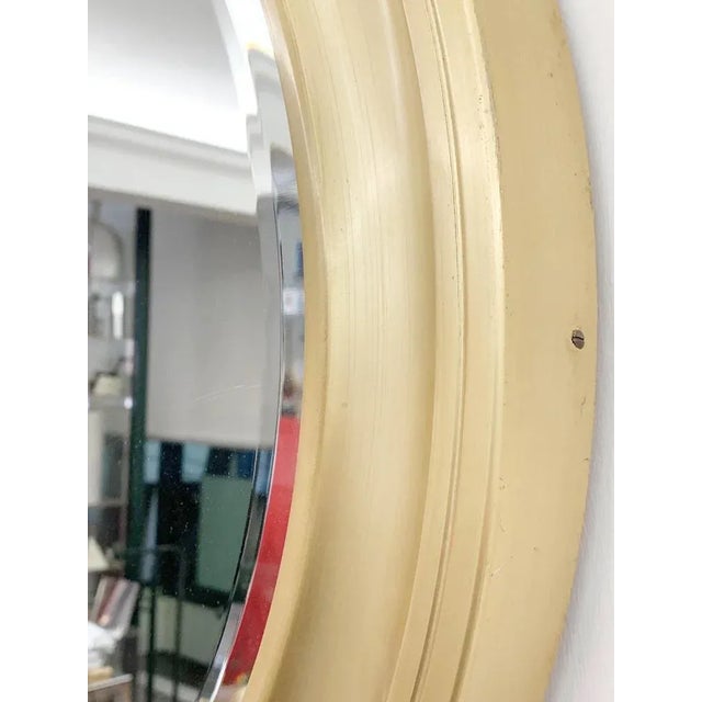 Gold Mid-Century Italian Golden Aluminum Mirror by Sergio Mazza for Artemide, 1960s For Sale - Image 8 of 18