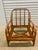 Brown Vintage Bamboo Set of Two Chair and One Ottoman . Ficks Reed Style. For Sale - Image 8 of 12