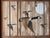 Large Vtg. 1989 Wood Inlay Geese Landscape Art Signed by C. Pruitt Inscribed 19th C. Wood Lath For Sale - Image 11 of 18