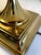 Brown Vintage Table Lamp in Brass and Ceramic from Deknudt, 1970s For Sale - Image 8 of 10