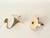Italian Flower Sconces in Brass and Enamelled Metal from Arredoluce, 1950s, Set of 2 For Sale - Image 12 of 13