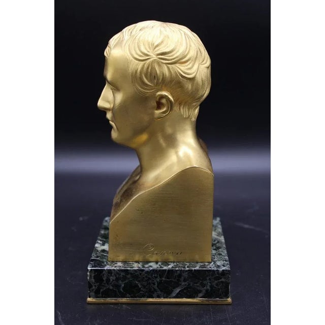 19th Century Gilt Bronze Bust of Napoleon by Canova For Sale - Image 4 of 8