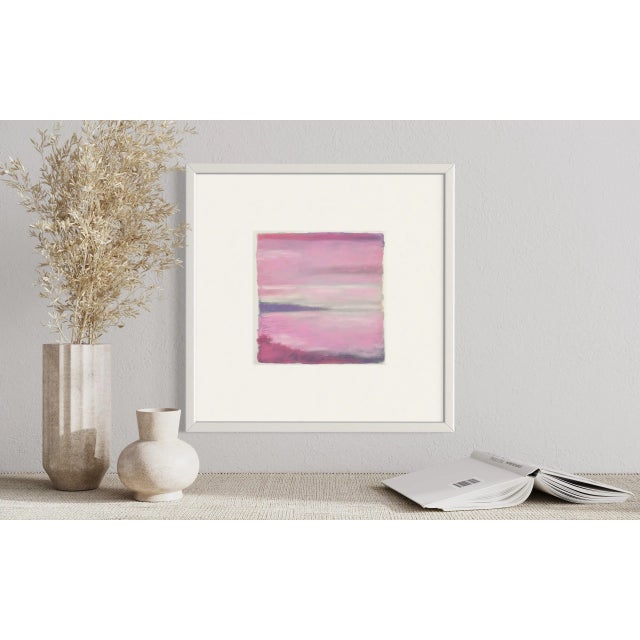 Contemporary landscape pastel by mid career artist Ben Junta. Sold Unframed.