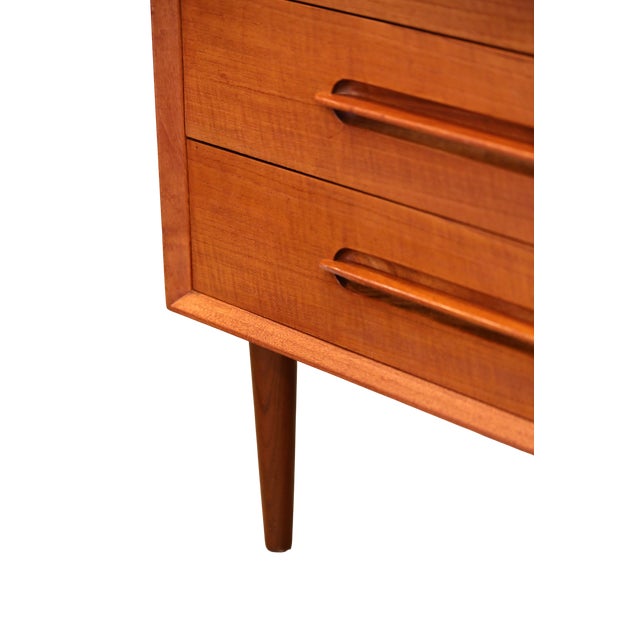 Model 91 Bureau in Teak by Ejvind A. Johansson for Gern Møbelfabrik, 1960s For Sale - Image 11 of 16