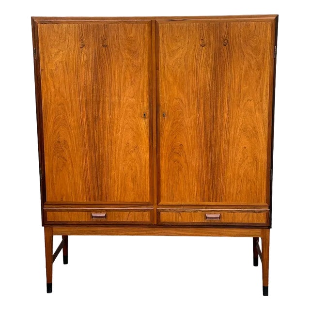 Mid-Century Danish Highboard in Teak with Inside Drawers by Niels Otto Møller, 1960s For Sale