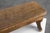 Small French Provincial Rustic Oak Bench, 1800s For Sale - Image 9 of 10