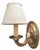 Traditional 1990s Regency Style Paul Ferrante White Gold Giktwood Sconces - a Pair For Sale - Image 3 of 6