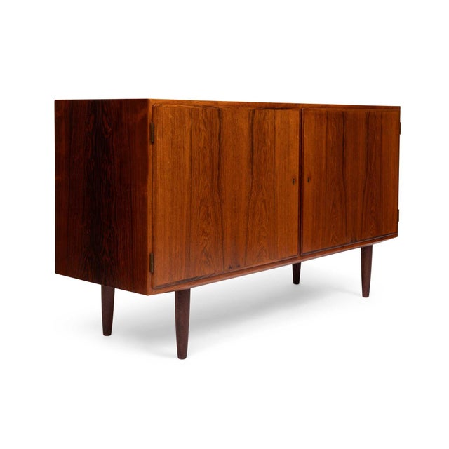 1960s Vintage 1960s Danish Mid-Century Rosewood Sideboard Credenza For Sale - Image 5 of 8