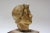 Gold Vintage Sculpture / Bust of Mythological Deity "Pan" in Painted Plaster Cast For Sale - Image 8 of 12