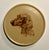 RARE! Set of 4 Vintage HONITON Pottery England Round Ceramic Dogs Coasters Aprox. dimensions: 3.5" diameter Good vintage...