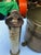 Metal Vintage Footed Pierced Brass Coal Scuttle Bucket and Tall Duck Matchstick Holder For Sale - Image 7 of 12