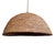 Late 20th Century Vintage Dogon Dome Basket African Modern Pendant Light For Sale - Image 5 of 6