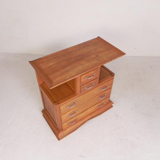 Small Art Deco Chest of 5 Drawers, 1930s For Sale - Image 4 of 18