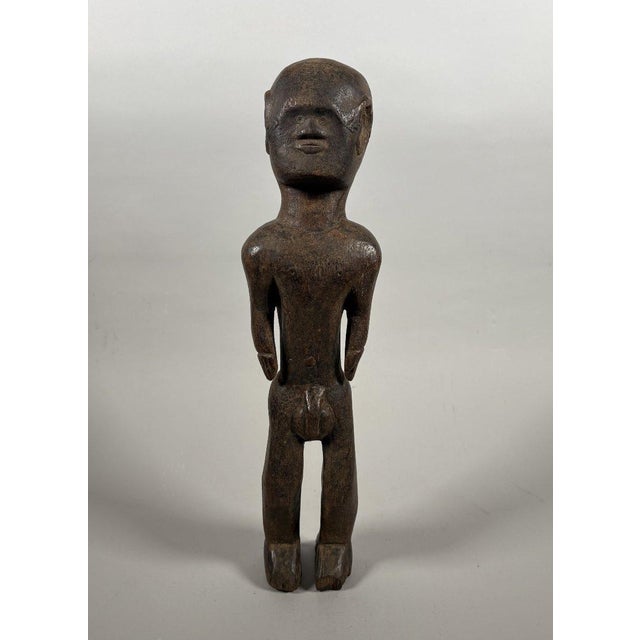 Tribal Mid 20th Century Male statue - Sculpture - Nyamwezi - Tanzania - Wood - Africa For Sale - Image 3 of 7