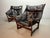 Black Mid-Century Trega Sling Lounge Chairs by Tormod Alnæs for Sørlie Møbler, Norway, 1970s For Sale - Image 8 of 17