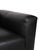 Modern Moss Leather Three-Seater Black Sofa from COR For Sale - Image 3 of 12