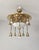 Gold Art Nouveau Ceiling Lamp with Lion Heads, 1900s For Sale - Image 8 of 15