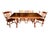 1970s Trestle Table / X Brace Legs With 6 Matching Original Chairs. A True Classic. For Sale - Image 4 of 12