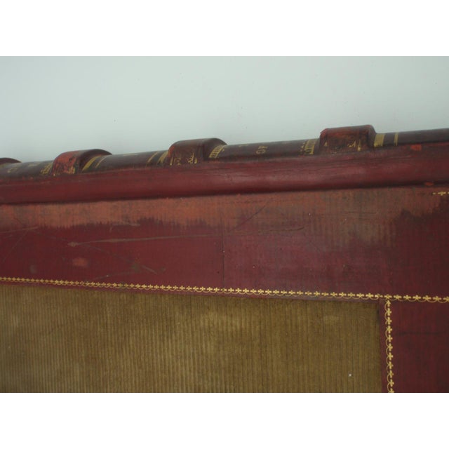 Antique Extra Large Leather General Bank Ledger Farmville Nc 1909 For Sale - Image 12 of 16