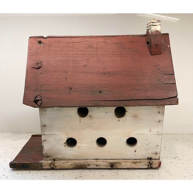 Vintage Primitive Folk Art Bird House Chairish