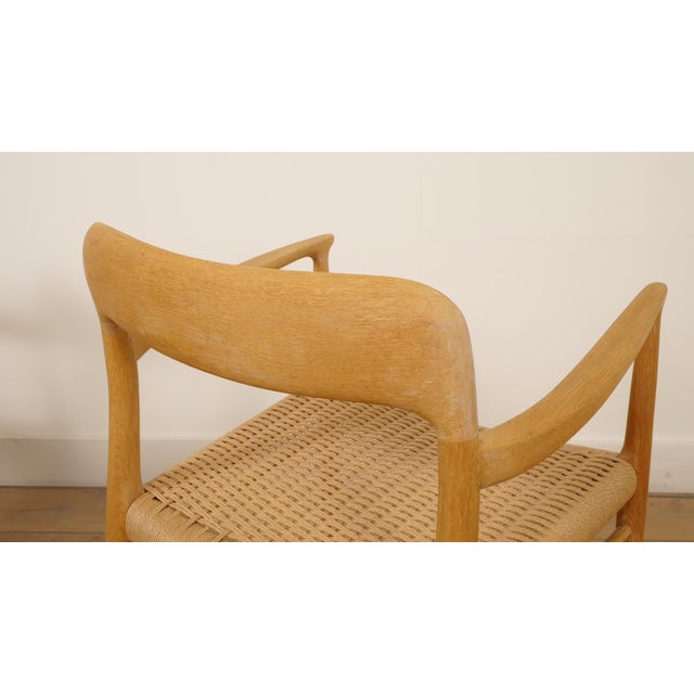 Model 56 Dining Chairs in Oak by Niels Otto (N. O.) Møller for J.L. Møllers, Set of 2 For Sale - Image 10 of 12