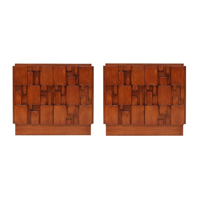 Vintage Brutalist Italian Sideboards, 2000, Set of 2 For Sale - Image 13 of 13