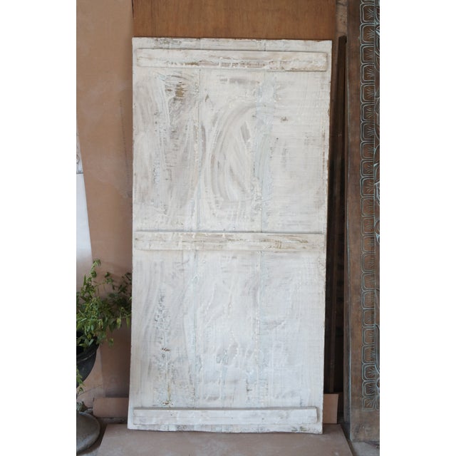 Vintage Radha Krishna Wall Sculpture – Hand-Carved Whitewashed Indian ...