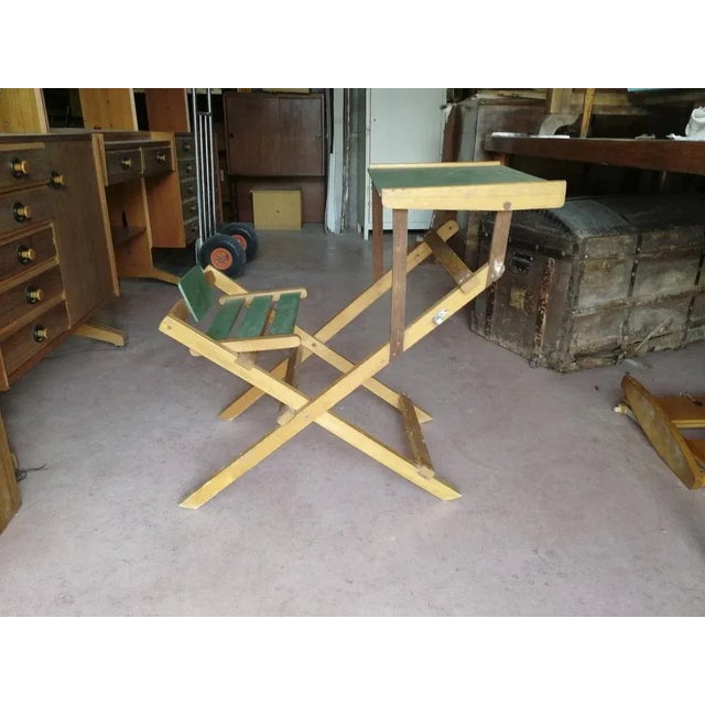 Italian Folding Children's Table, 1960s For Sale - Image 13 of 13