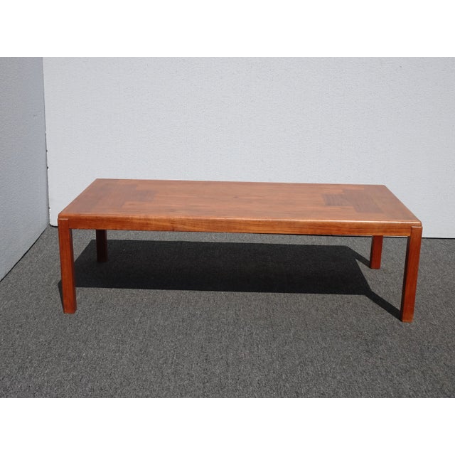Mid-Century Modern Danish Modern Coffee Table by Vejle Stole Mobelfabrik Made in Denmark For Sale - Image 3 of 13