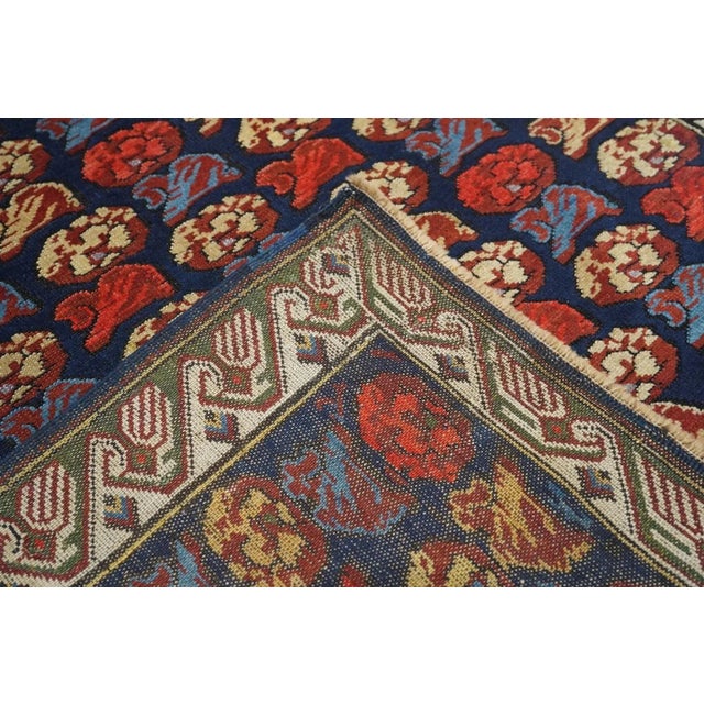 Antique Zehour Rug 3'7'' x 9'11'' For Sale - Image 10 of 10