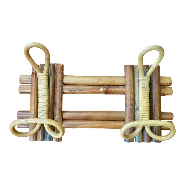 1950s Bamboo Wall Hooks by Franco Albini For Sale