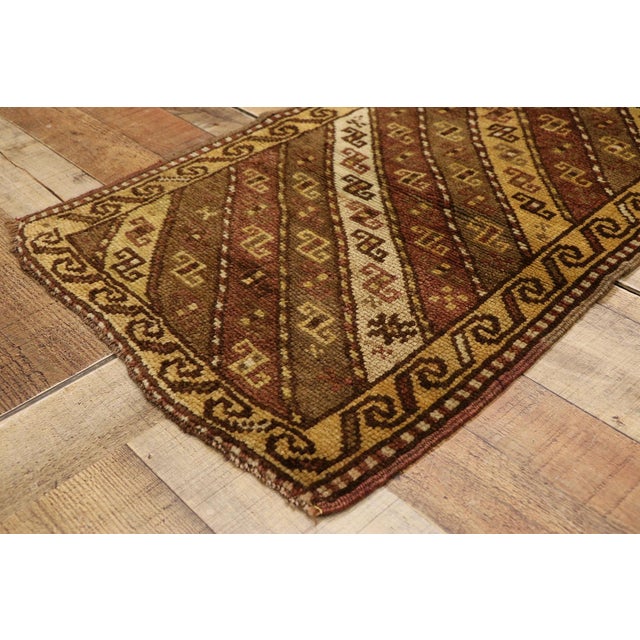 Vintage Turkish Yastik Rug - 01'08 X 02'07 For Sale In Dallas - Image 6 of 8