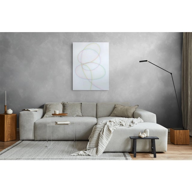 Abstract Contemporary Abstract Cast Acrylic and Spray Paint "Actor" by Tom Henderson For Sale - Image 3 of 8