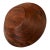 Mid-Century Hand-Turned Burl Walnut Bowl, Stamped Billings Missouri For Sale