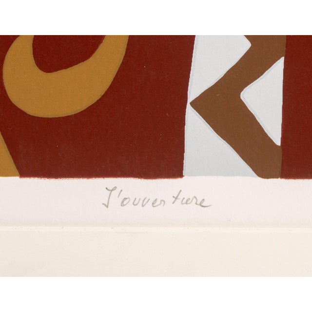 Red Jacob Lawrence "L'Ouverture" Screenprint, 1986 For Sale - Image 8 of 12