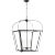 Chapman & Myers By Visual Comfort Studio Charleston 4-Light Pendant in Midnight Black For Sale