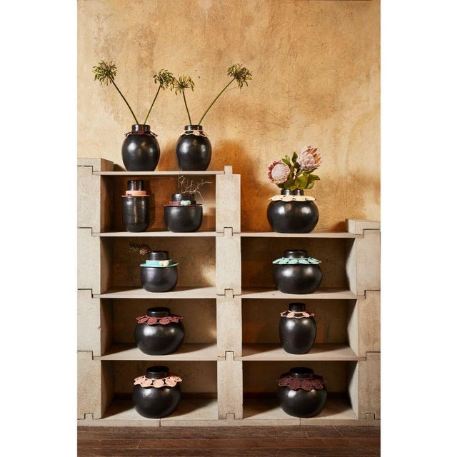 Beige Vase 4 Coyar by Cristina Celestino For Sale - Image 8 of 17