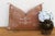Terracotta Bow-Tie Lumbar Moroccan Silk Pillow For Sale - Image 9 of 9