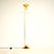 An extremely stylish and well made vintage Italian brass and glass floor lamp by Max Baguara for Lamperti. It was made in...