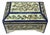 Handmade Mother of Pearl Jewelry Box With Arabic Calligraphy For Sale