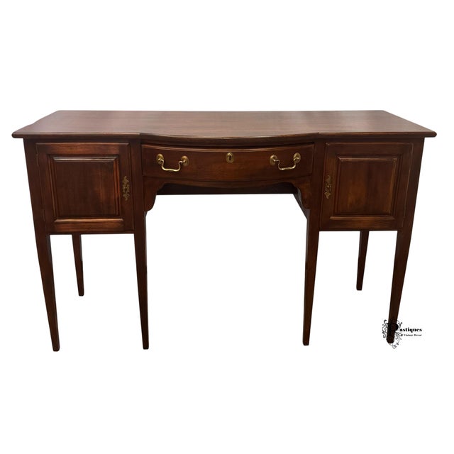Vintage Wellington Hall Chippendale Style Mahogany Sideboard For Sale - Image 12 of 12