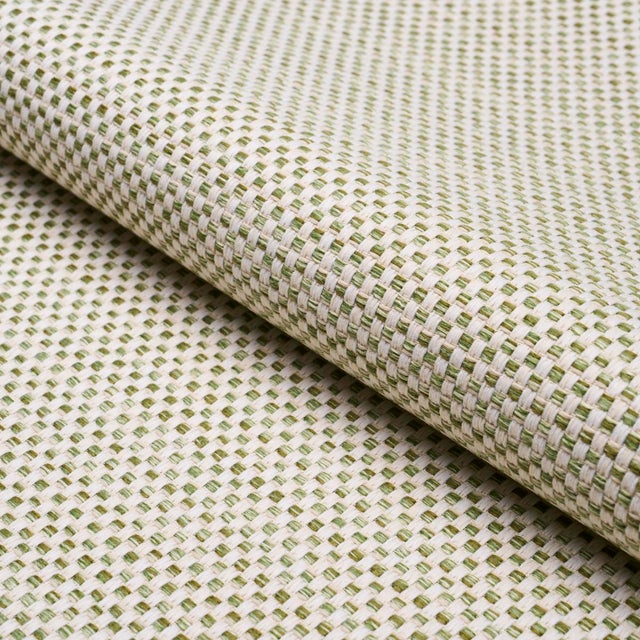 SAMPLE - Schumacher Pacifica Indoor/Outdoor Fabric In Forest For Sale