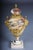 French Ornate Rams Head Potpourri Vase in Marble with Bronze For Sale - Image 13 of 18
