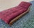 Vintage 1920’s Oak Fainting Couch / Chaise Lounge For Sale - Image 4 of 8