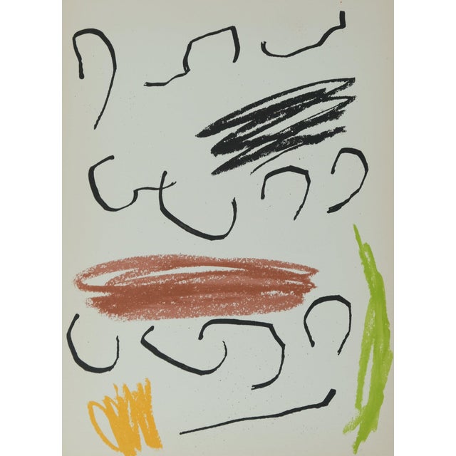 Joan Miró (1893-1983) Obra Inedita Recent V Original color lithograph On wove paper, 22 x 30 cm (approx. 9 x 12 inches)...