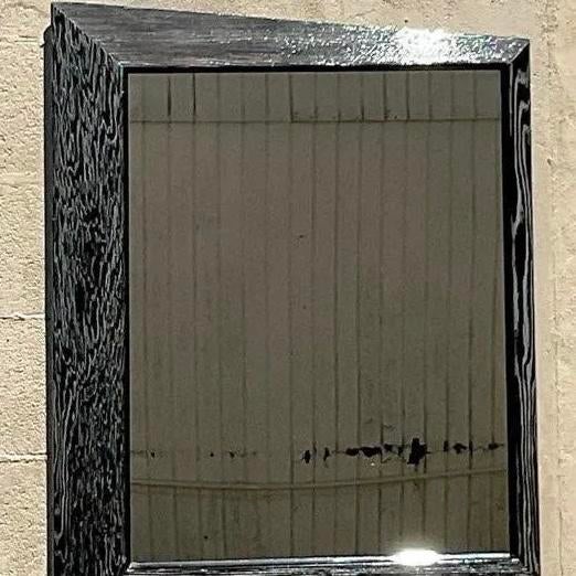 Vintage PostModern Cerused Bow Tie Mirrors - Set of 2 For Sale - Image 9 of 14